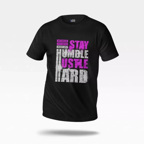 تیشرت نوشته Stay Humble