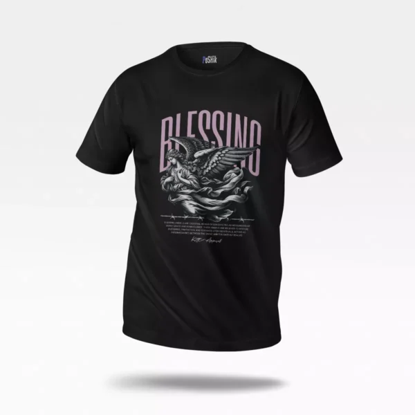 تیشرت فرشته طرح Blessing