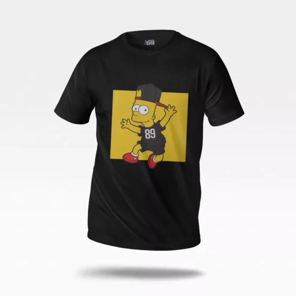 تیشرت سیمپسون‌ها طرح بارت اسکیت‌باز (Bart Simpson)
