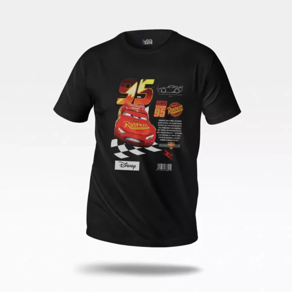 تیشرت ماشین‌ها طرح لایتنینگ مک‌کوئین (Lightning McQueen)