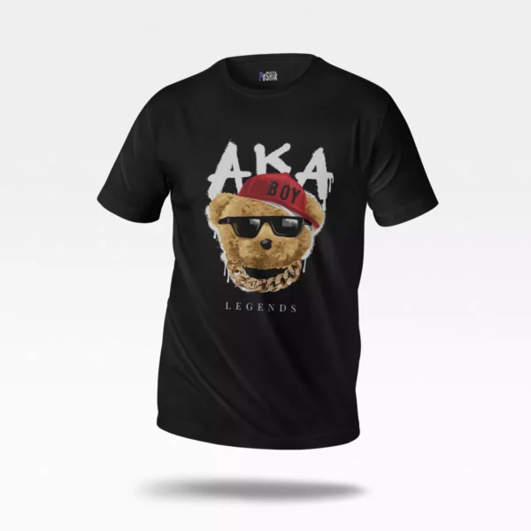 تیشرت خرس استریت‌ویر طرح AKA Boy