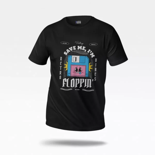 تیشرت فلاپی دیسک و گیمینگ (Floppy Disk)