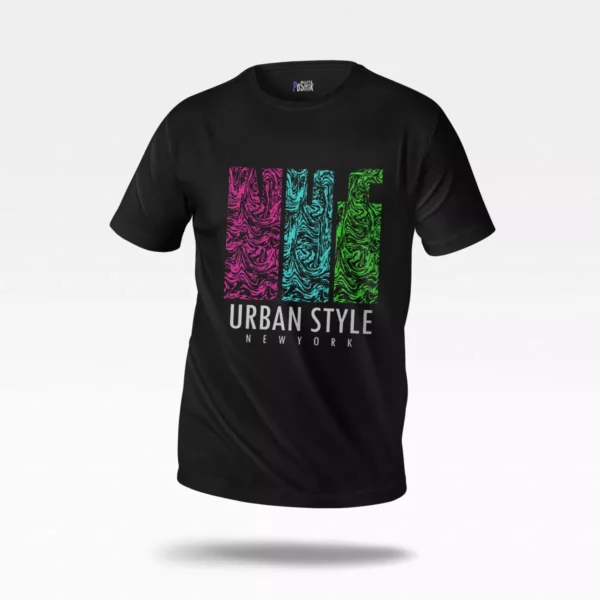 تیشرت استایل شهری انتزاعی (Urban Style)