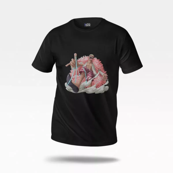 تیشرت انیمه وان پیس طرح دوفلامینگو (Doflamingo)