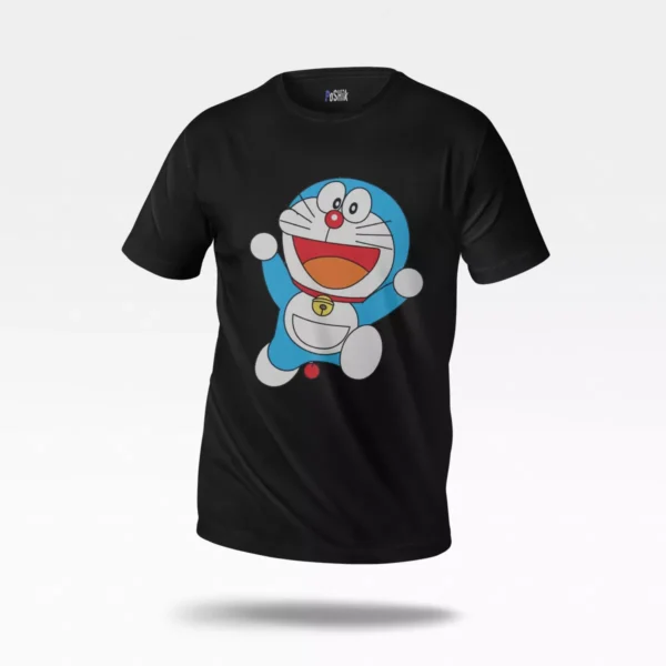 تیشرت دورایمون طرح کارتونی خندان (Doraemon)
