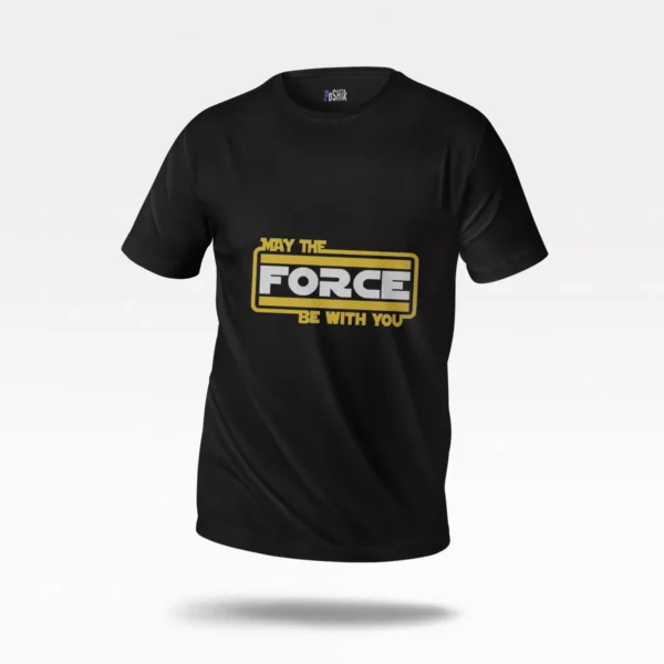 تیشرت استار وارز نوشته May The Force Be With You