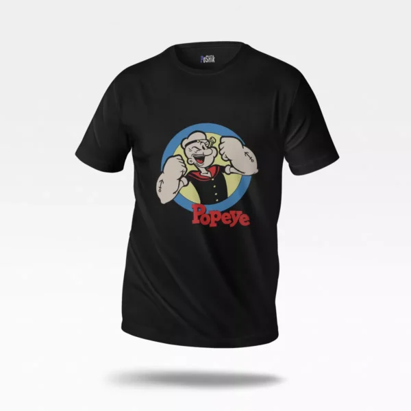 تیشرت پاپای طرح کارتونی کلاسیک (Popeye)