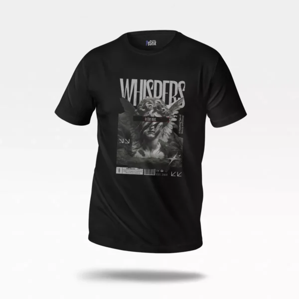 تیشرت مجسمه گوتیک طرح Whispers