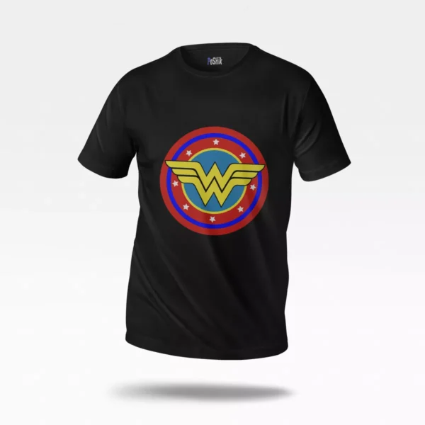 تیشرت دی‌سی طرح لوگوی زن شگفت‌انگیز (Wonder Woman)