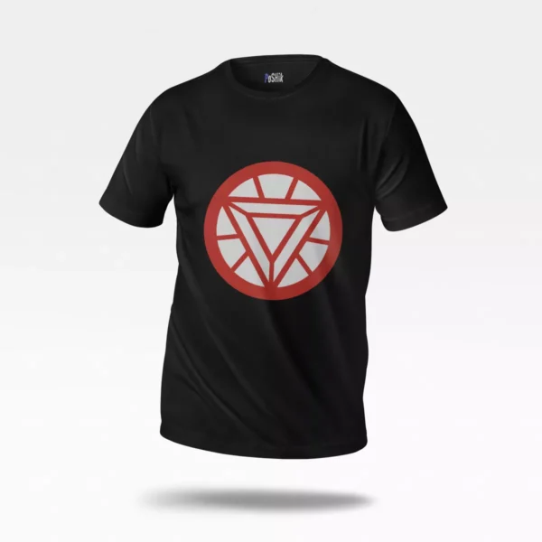 تیشرت مارول طرح راکتور آیرون من (Arc Reactor)