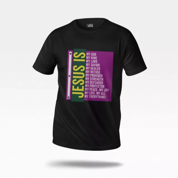 تیشرت حضرت عیسی نوشته Jesus Is