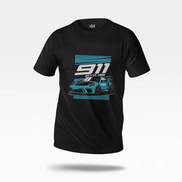 تیشرت پورشه ۹۱۱ طرح جی‌تی۳ آراس (Porsche 911 GT3 RS)