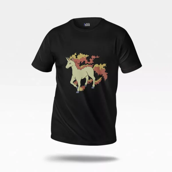 تیشرت پوکمون طرح راپیداش (Rapidash)