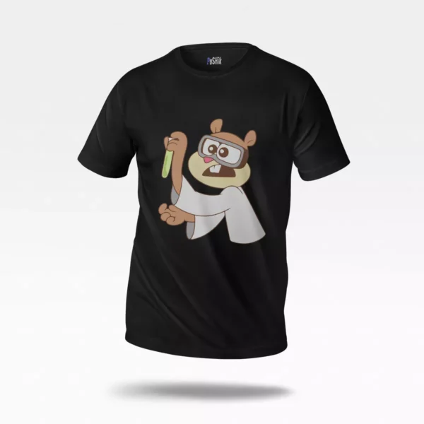تیشرت باب اسفنجی طرح سندی چیکس دانشمند (Sandy Cheeks)