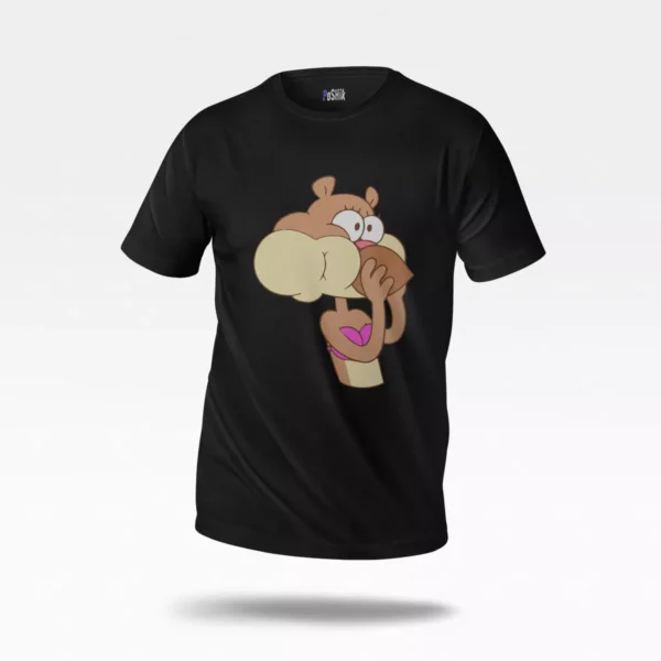 تیشرت باب اسفنجی طرح سندی چیکس مادرانه (Sandy Cheeks)
