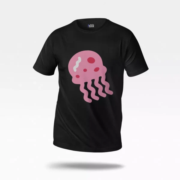 تیشرت باب اسفنجی طرح عروس دریایی (Jellyfish)