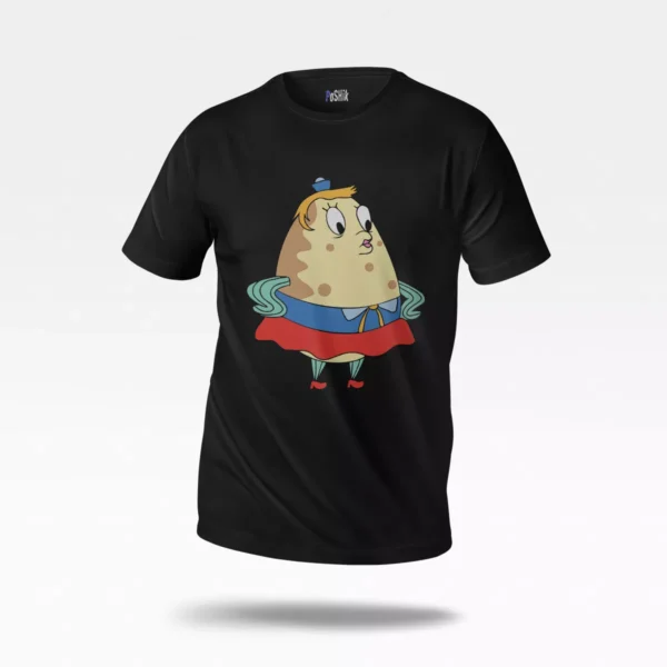 تیشرت باب اسفنجی طرح خانم پاف (Mrs. Puff)