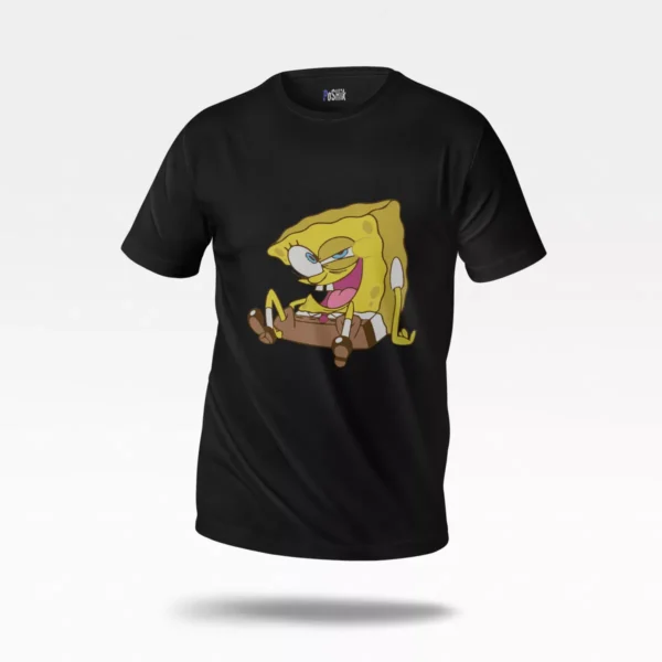 تیشرت باب اسفنجی طرح خنده (SpongeBob)