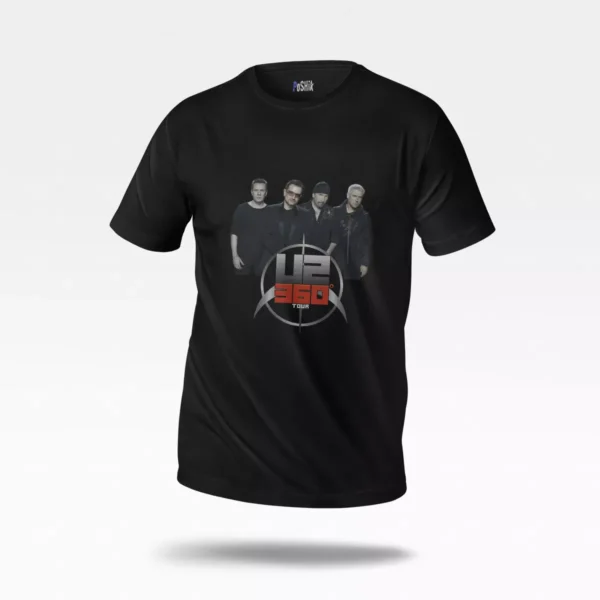 تیشرت یو۲ طرح تور 360 (U2)
