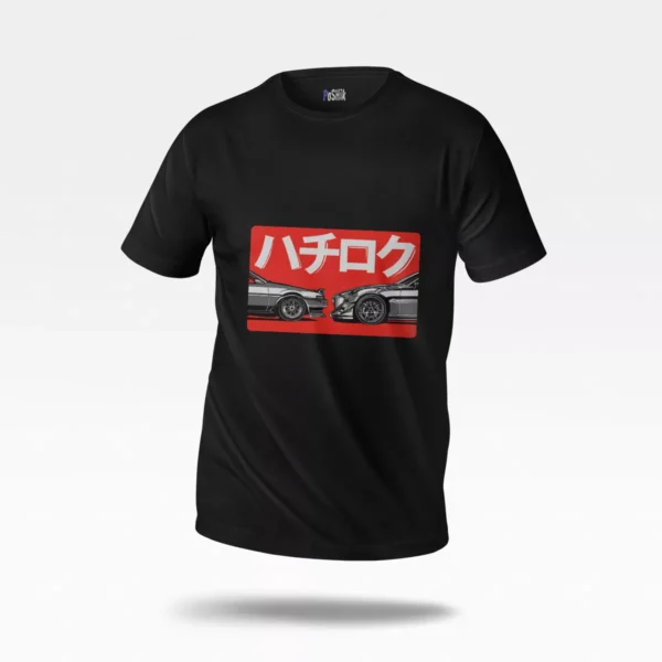 تیشرت تویوتا هاشیروکو طرح ای‌ای۸۶ (Toyota AE86)