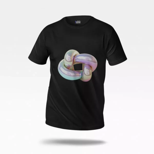 تیشرت طرح گره براق (Chrome Knot)