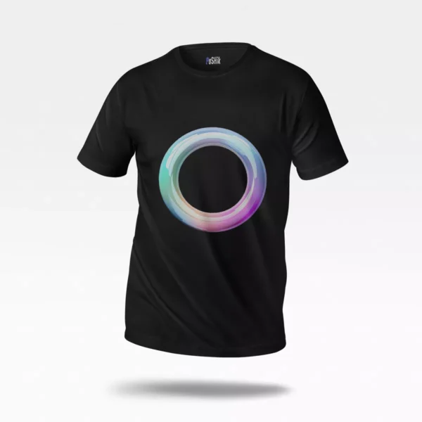 تیشرت طرح حلقه براق (Chrome Ring)