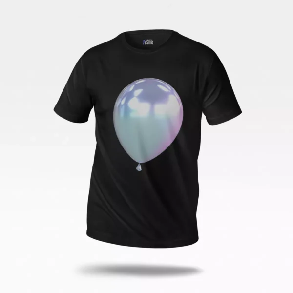 تیشرت طرح بادکنک براق (Chrome Balloon)