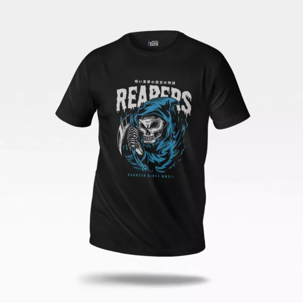 تیشرت طرح Reapers جمجمه شبح