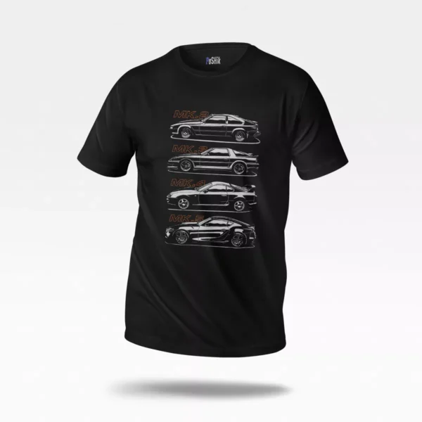 تیشرت تویوتا سوپرا طرح ام‌کی۴ (Toyota Supra MK4)
