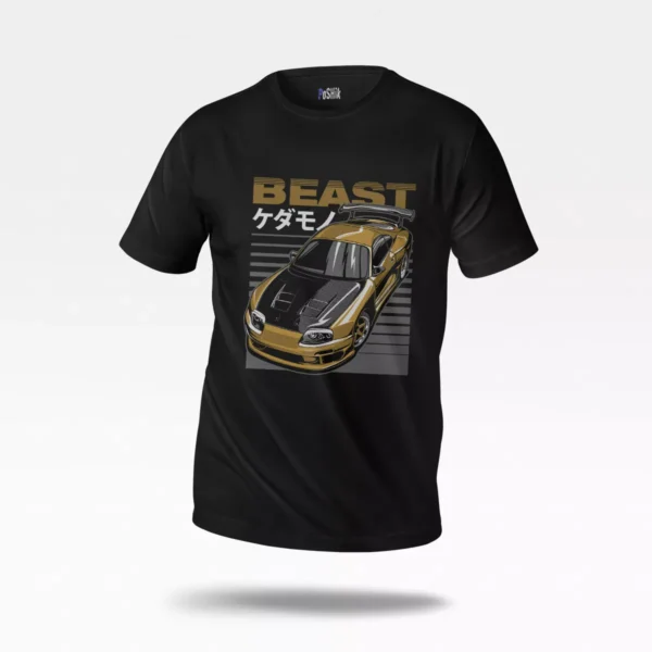 تیشرت ماشین طلایی طرح وحش (Beast)