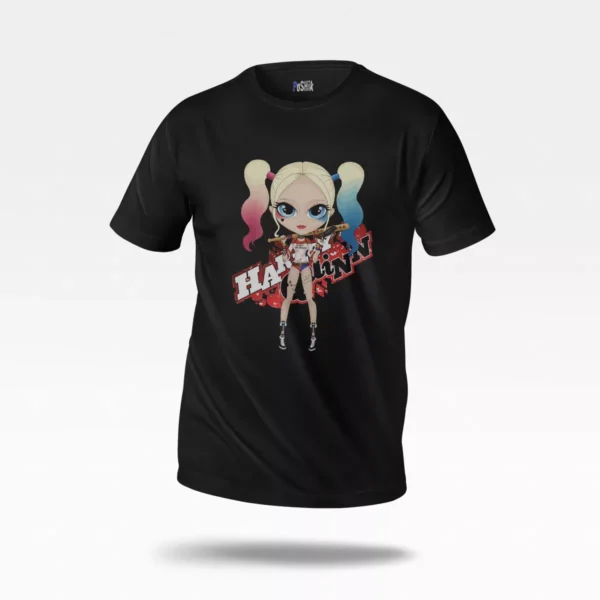 تیشرت هارلی کویین طرح چیبی (Harley Quinn)