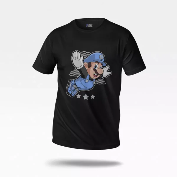 تیشرت سوپر ماریو طرح پرش (Super Mario)