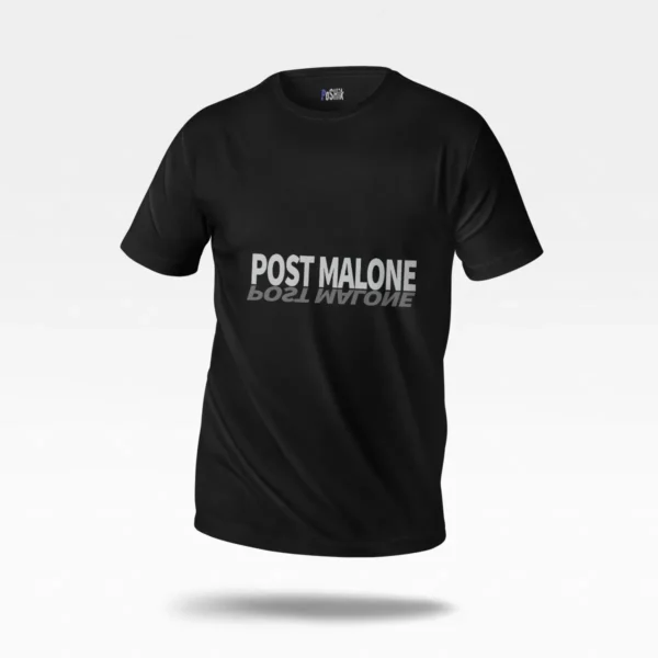 تیشرت پست مالون طرح تایپوگرافی (Post Malone)