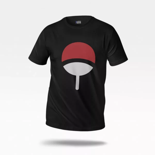 تیشرت انیمه ناروتو طرح نماد اوچیها (Uchiha Symbol)