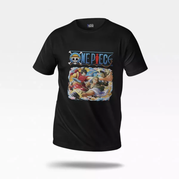 تیشرت انیمه وان پیس طرح تکرار (One Piece)