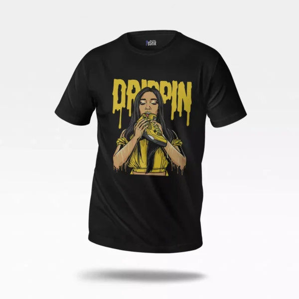 تیشرت دخترانه طرح Drippin