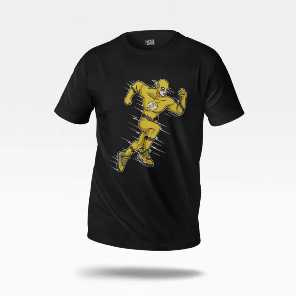 تیشرت فلش طرح زرد (The Flash)