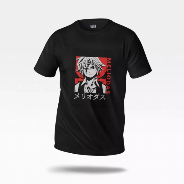تیشرت انیمه سون ددلی سینز طرح ملیوداس (Meliodas)