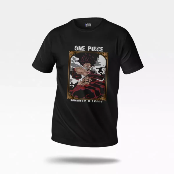 تیشرت انیمه وان پیس طرح لوفی (Monkey D. Luffy)