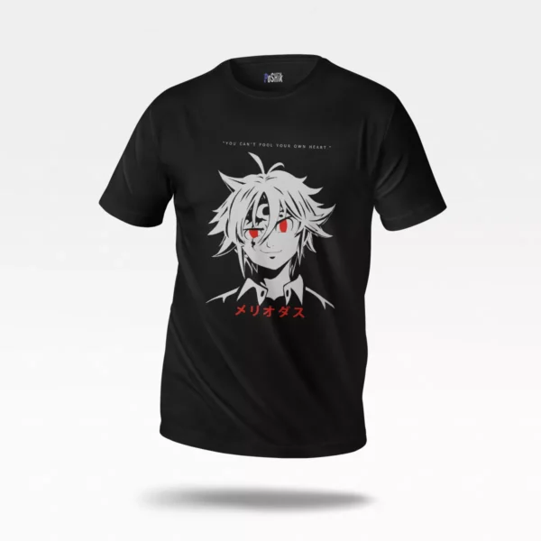 تیشرت انیمه هفت گناه مرگبار طرح ملیوداس (Meliodas)