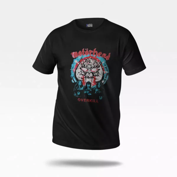 تیشرت موتورهد طرح Overkill (Motörhead)