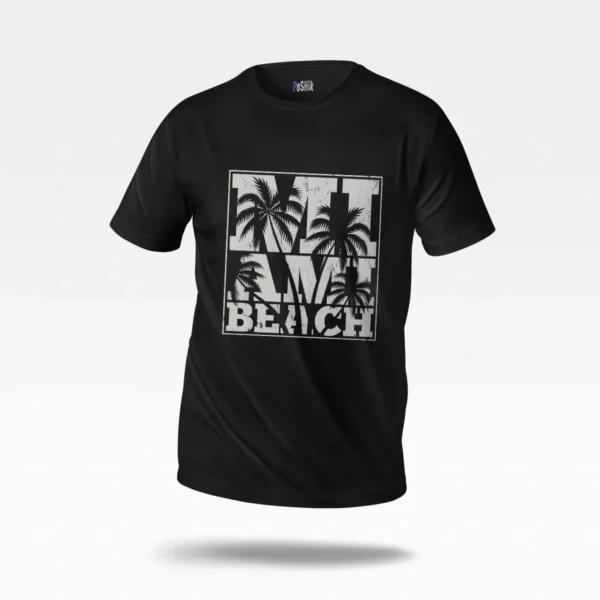 تیشرت تابستانی طرح Miami Beach