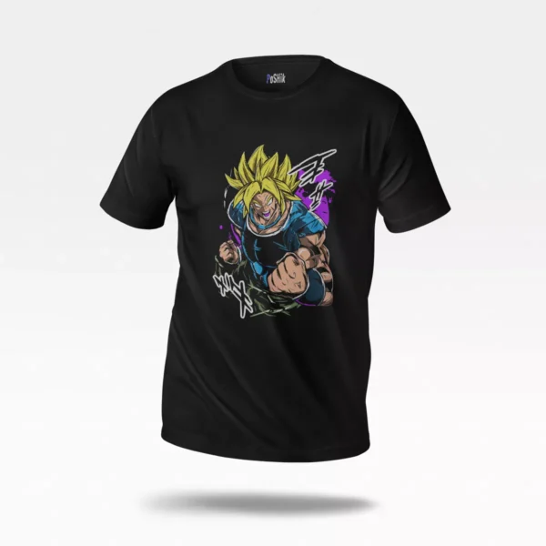 تیشرت انیمه دراگون بال طرح برولی (Broly)