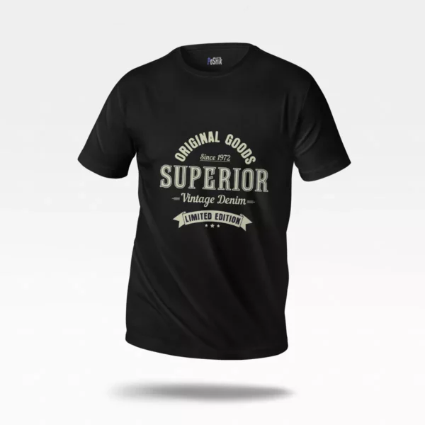 تیشرت وینتیج طرح Superior Denim