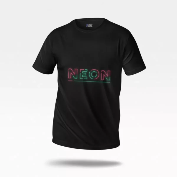 تیشرت نئونی طرح Neon