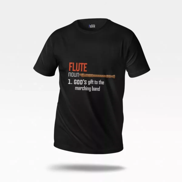 تیشرت موسیقی طرح فلوت (Flute)