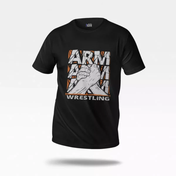 تیشرت مچ‌اندازی طرح Arm Wrestling