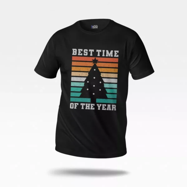 تیشرت کریسمس طرح Best Time Of The Year