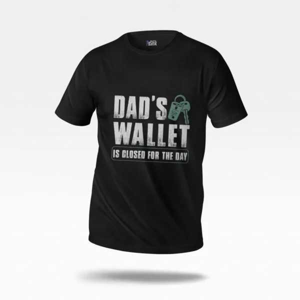 تیشرت پدر طرح Dad’s Wallet