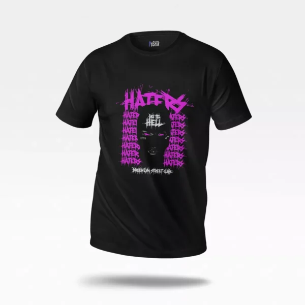 تیشرت دارک طرح Haters Hot As Hell